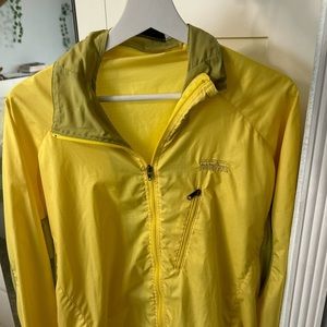 Patagonia Yellow Windbreaker Jacket